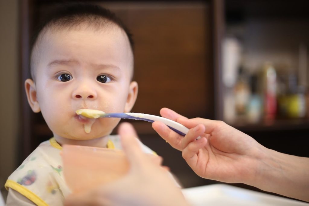 introducing solids
