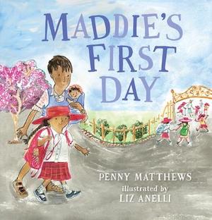 Maddie's first day book cover Maddie's first day book cover