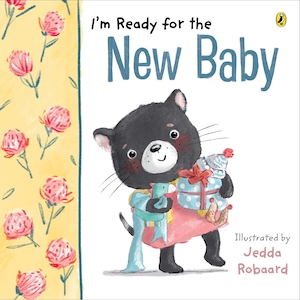 I'm ready for the new baby book cover