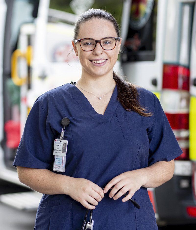 Ashleigh Woods COVID-19 nurse Ashleigh Woods COVID-19 nurse