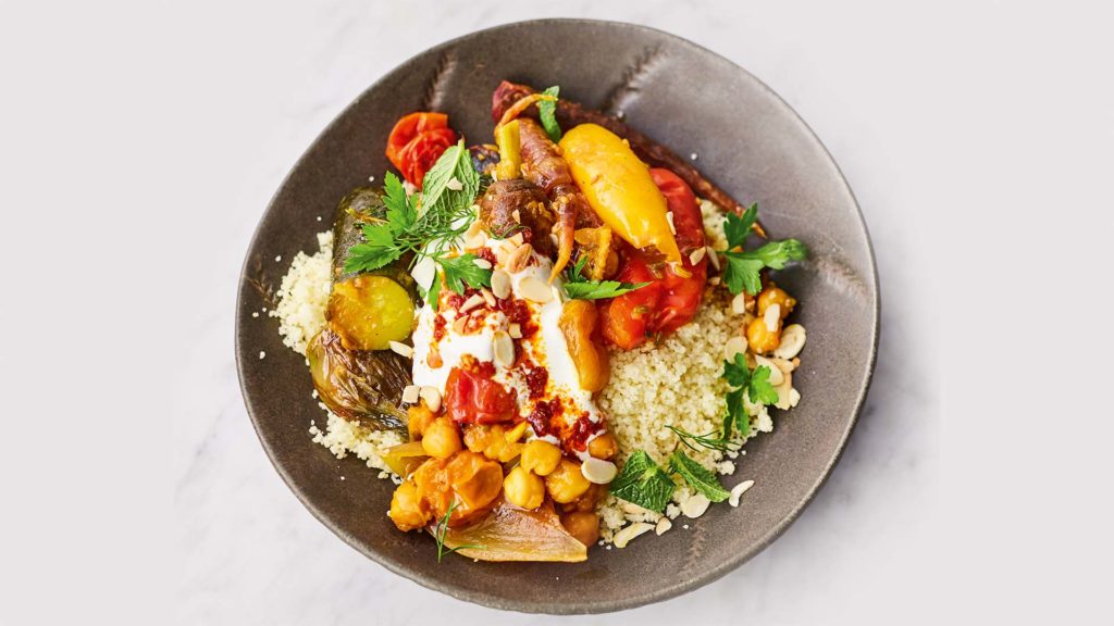 Chickpea tagine with vegetables - Jamie Oliver