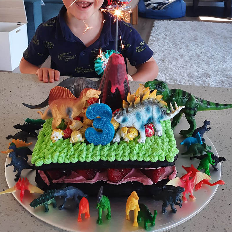 3 Dinosaur cake - Nikki L