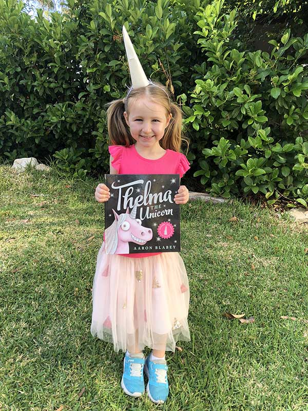 Thelma the Unicorn costume idea